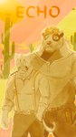 anthro duo male male/male text kowloon7050 echo_(series) echo_project the_smoke_room nikolai_krol samuel_ayers badger cougar felid feline humanoid mammal mustelid musteline 9:16 digital_drawing_(artwork) digital_media_(artwork) english_text hi_res widescreen