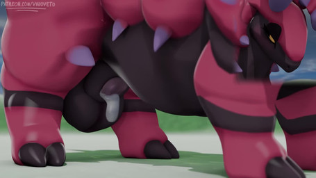 animal_genitalia animal_penis audible_ejaculation audible_throbbing balls becoming_erect belly big_balls big_belly big_penis bodily_fluids cum cumshot ejaculation equine_genitalia equine_penis erection excessive_cum excessive_genital_fluids feral fully_sheathed genital_fluids genitals heartbeat huge_balls huge_penis leaking_cum male male_feral musk orgasm overweight penis scrotum_flap sheath solo thick_thighs throbbing throbbing_penis vinoveto mythology nintendo pokemon generation_5_pokemon mythological_creature pokemon_(species) scolipede 16:9 3d_(artwork) 3d_animation animated digital_media_(artwork) hi_res short_playtime sound video widescreen
