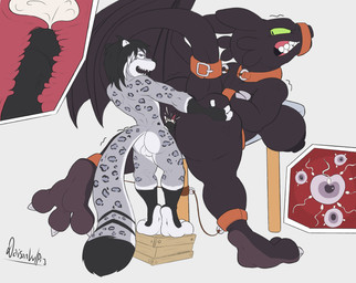 3_toes angry anthro anthro_on_anthro anthro_penetrated anthro_penetrating anthro_penetrating_anthro bdsm belt big_breasts big_butt black_body bodily_fluids bondage bound breasts butt cervical_contact crossgender cum cum_in_uterus cum_in_vagina cum_inside cutaway duo fangs feet female female_anthro female_penetrated forced genital_fluids hindpaw impregnation internal internal_vaginal interspecies larger_anthro larger_female larger_penetrated male male/female male_anthro male_penetrating male_penetrating_female multiple_ova nude nude_anthro nude_female nude_male orgasm ovum ovum_penetration paws penetration penile penile_penetration penis_in_vagina reverse_table_lotus_position rope sex size_difference smaller_anthro smaller_male soles sperm_cell teeth toes uterus vaginal vaginal_penetration wooden_box daison_the_fox dreamworks european_mythology how_to_train_your_dragon mythology monty_greymane toothless dragon felid fury_(httyd) mammal mythological_creature mythological_scalie night_fury pantherine scalie snow_leopard western_dragon absurd_res hi_res