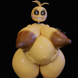 areola beakless belly big_areola big_belly big_breasts black_sclera breasts brown_areola female hand_on_belly huge_areola huge_breasts hyper hyper_areola looking_at_viewer machine navel pregnant sagging_breasts sharp_teeth smile solo teeth wide_hips yellow_body adri164 jams3d_(modeler) five_nights_at_freddy's five_nights_at_freddy's_2 scottgames lovetaste_chica toy_chica_(fnaf) animatronic avian bird chicken galliform phasianid robot 1:1 3d_(artwork) absurd_res digital_media_(artwork) hi_res