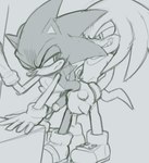 anal anthro blush bodily_fluids cum duo genital_fluids genitals male male/male penis rockthebull sega sonic_the_hedgehog_(series) knuckles_the_echidna sonic_the_hedgehog echidna eulipotyphlan hedgehog mammal monotreme