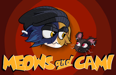 anthro duo female female/female parody foxboi_(artist) epic_games fortnite fortnite:_battle_royale camille_(fortnite) meow_skulls calico_cat domestic_cat felid feline felis mammal murid murine rat rodent hi_res