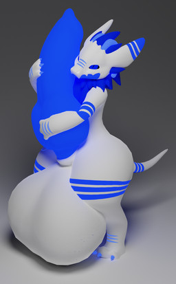 anthro balls big_butt big_penis blue_penis butt genitals holding_penis huge_penis hyper hyper_ball hyper_genitalia hyper_penis male penis simple_background solo white_balls white_body blueberrybesuru blender_cycles mythology blueberry_(blueberrybesuru) besuru dragon kobold mythological_creature mythological_scalie scalie 3d_(artwork) digital_media_(artwork) hi_res