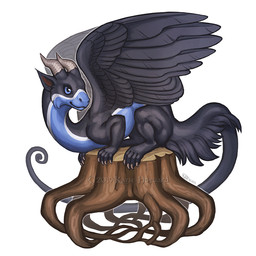 4_toes black_body black_feathers blue_eyes feathered_wings feathers feet feral log quadruped simple_background solo tail toes white_background wings wood katie_hofgard mythology dragon feathered_dragon feathered_scalie mythological_creature mythological_scalie scalie 1:1 2019 digital_media_(artwork)