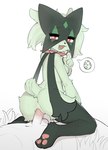 3_toes 4_fingers anthro anthro_on_anthro anthro_penetrated anthro_penetrating anthro_penetrating_anthro anus areola balls breasts duo faceless_character faceless_male feet female female_anthro female_on_top female_penetrated fingers first_person_view fur genitals green_body green_fur heart_eyes heart_symbol looking_back male male/female male_on_bottom male_penetrating male_penetrating_female navel nipples nude on_bottom on_top open_mouth pawpads paws penetration penile penile_penetration penis penis_in_pussy pussy raised_tail red_eyes reverse_cowgirl_position sex simple_background smile tail tail_anus teeth toes vaginal vaginal_penetration white_background crayon_(artist) nintendo pokemon generation_9_pokemon meowscarada pokemon_(species) 2024 hi_res