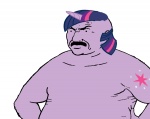 anthro anthrofied cutie_mark facial_hair horn male mustache simple_background solo what_has_science_done white_background third-party_edit unknown_artist adult_swim aqua_teen_hunger_force cartoon_network friendship_is_magic hasbro my_little_pony mythology carl_brutananadilewski twilight_sparkle_(mlp) equid equine mammal mythological_creature mythological_equine unicorn cool_colors crossover