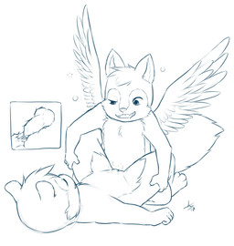 andromorph andromorph/male andromorph_penetrated anthro anthro_on_anthro anthro_penetrated anthro_penetrating anthro_penetrating_anthro bodily_fluids chest_tuft cum cum_in_vagina cum_inside drunk duo erection fur genital_fluids genitals internal intersex intersex/male intersex_penetrated interspecies knot knotting lying male male_penetrating male_penetrating_andromorph male_penetrating_intersex nude on_back open_mouth penetration penis sex spread_legs spreading substance_intoxication tuft vaginal vaginal_knotting vaginal_penetration vulva wings young young_anthro young_on_young aogami shiloh_camacho zayne_camacho canid canine canis chipmunk domestic_dog ground_squirrel mammal rodent sciurid 2017 hi_res monochrome