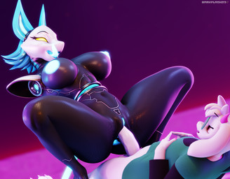 anthro anus areola breasts cowgirl_position duo female female_penetrated from_front_position genitals glowing glowing_anus glowing_areola glowing_genitalia glowing_insides glowing_nipples glowing_tongue glowing_vulva male male/female male_penetrating male_penetrating_female nipples on_bottom on_top penetration penile penile_penetration penis penis_in_vagina sex shy tongue unusual_insides vaginal vaginal_penetration vulva darkflash23 mayosplash_(modeler) deltarune undertale_(series) ralsei tasque_manager 3d_(artwork) blender_(artwork) digital_media_(artwork) hi_res