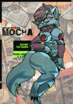 abs anthro banknote big_butt breasts butt clothing ear_piercing female female_anthro fur furgonomic_piercing furgonomics graphic_design hair lying_on_ground magic_user money nails occult_symbol on_ground panties pasties pentagram piercing poster red_body red_fur red_hair solo symbol tail tail_piercing teasing teasing_viewer teeth teeth_showing text thick_thighs thief underwear united_states_dollar white_body white_fur wide_hips witch snuwkthelewd mythology mocha_(jestersorders) canid canine mammal mythological_canine mythological_creature werecanid werecanine werecreature werewolf 2025 english_text hi_res