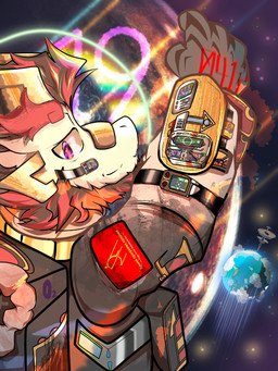 5_fingers anthro band-aid bandage bandage_on_face bandage_on_nose earth facial_hair fingers hair looking_at_viewer male oxygen_tank planet rear_view red_eyes red_hair russian smile smiling_at_viewer solo soviet_union space spacesuit star text tongwangemodao mythology threefold_recital_(game) tarjumdad_(threefold_recital) dragon eastern_dragon mythological_creature mythological_scalie scalie 2025 3:4 hi_res russian_text