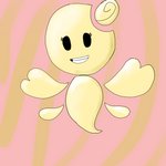 female multi_wing not_furry pattern_background simple_background simple_eyes smile solo teeth wings winrir mario_bros nintendo paper_mario luvbi nimbi 1:1 absurd_res hi_res