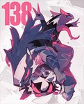 ambiguous_gender anthro evolutionary_family feral group trio k_szk nintendo pokemon galarian_form galarian_linoone galarian_zigzagoon generation_8_pokemon obstagoon pokemon_(species) regional_form_(pokemon) 2d_animation animated low_res motion_tweening short_playtime