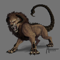 anisis black_lips brown_fur brown_hair claws digital_media_(artwork) feral fur hair manticore open_mouth red_eyes simple_background solo tan_fur teeth tongue
Rating: Safe
Score: 0
User: Millcore
Date: June 20, 2018 anisis black_lips brown_fur brown_hair claws digital_media_(artwork) feral fur hair manticore open_mouth red_eyes simple_background solo tan_fur teeth tongue
Rating: Safe
Score: 0
User: Millcore
Date: June 20, 2018