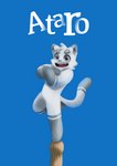 fur grey_body grey_eyes grey_fur male poster poster_template smile smiling_at_viewer solo tail atarotolin18 ataro_(atarotolin18) felid feline mammal