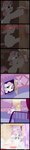 absurd_res bodily_fluids burns comic curtains door equid equine female feral friendship_is_magic gavalanche hasbro hi_res horn long_image mammal my_little_pony mythological_creature mythological_equine mythology quadruped rarity_(mlp) shout shower stairs steam sweetie_belle_(mlp) tail tall_image tears unicorn