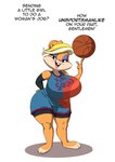 anthro ball basketball_(ball) big_breasts breasts dialogue female female_anthro huge_breasts mature_anthro mature_female slightly_chubby solo talking_to_viewer text thick_thighs tune_squad_outfit tune_squad_outfit_(2021) wide_hips chochi space_jam space_jam:_a_new_legacy the_looney_tunes_show warner_brothers patricia_bunny lagomorph leporid mammal rabbit 2021 english_text hi_res