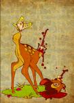 arthropod bambi blood brutal butterfly cervine dead deer disney gore insect mammal
Rating: Questionable
Score: -2
User: HappyFiver
Date: February 21, 2014