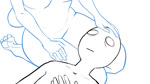 :3 anthro bedroom_eyes big_breasts blush breasts duo eye_bags featureless_breasts featureless_eyes female hair headpat humanoid_pointy_ears looking_at_another looking_down looking_up low-angle_view lying lying_on_lap male massage music narrowed_eyes on_back pawpads purring relaxing seductive short_hair shoulder_length_hair simple_background smile solo tired_eyes white_background white_eyes worm's-eye_view telepurte animal_crossing nintendo anon cathrin_(telepurte) domestic_cat felid feline felis human mammal 16:9 2022 animated hi_res monochrome short_playtime sound webm widescreen