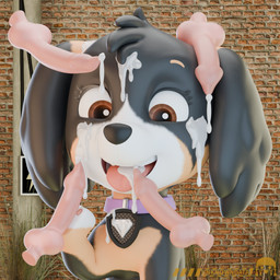 bodily_fluids cum cum_in_mouth cum_inside cum_on_face drinking drinking_cum female feral genital_fluids genitals open_mouth penis solo young young_feral unknowndata paw_patrol lola_(furryofficiel) bird_dog canid canine canis cocker_spaniel domestic_dog hunting_dog mammal spaniel 1:1 3d_(artwork) digital_media_(artwork) hi_res