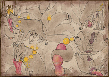 5_fingers 5_toes accessory acessory all_fours anal anal_penetration anal_prolapse anatomically_correct anatomically_correct_anus anatomically_correct_genitalia anatomically_correct_penis animal_genitalia animal_mask animal_penis anus aroused attached_sheath ball balls becoming_erect big_penis bodily_fluids brown_anus butt canine_genitalia canine_penis claws close-up cock_ring cutaway digitigrade dominant dominant_feral dripping duo erection eye_roll fangs feet fellatio feral feral_on_bottom feral_on_feral feral_on_top feral_penetrated feral_penetrating feral_penetrating_feral feral_penetrating_male finger_claws fingering fingers fossa_penis fox_mask from_behind_position front_view fur furry_tail genital_fluids genitals half-erect handpaw high-angle_view internal internal_wall interspecies jewelry knot knot_root licking licking_another logo long_tail looking_pleasured low-angle_view lying male male/male male_feral male_on_feral male_penetrated male_penetrating male_penetrating_male markings mask masturbation monotone_anus monotone_inner_ear multi_knot multi_nipple multiple_angles multiple_insertions musk nipples nude object_in_penis object_insertion object_penetration on_bottom on_ground on_top open_mouth oral orgasm orgasm_face pawpads paws penetration penile penile_penetration penile_spines penis penis_accessory penis_jewelry penis_lick portal portal_ring precum precum_drip presenting presenting_penis prolapse quadruped saliva sex sheath short_fur simple_background sitting sitting_on_penis small_anus spreading tail tail_anus teeth text textured_background thinking_with_portals three-quarter_view toe_claws toes tongue tongue_out urethral urethral_fingering urethral_masturbation worm's-eye_view hdyly deki zoodeik canid canine canis deity euplerid fossa fox mammal 2025 artist_logo artist_name colored_sketch comic digital_drawing_(artwork) digital_media_(artwork) hi_res monochrome multiple_images signature sketch male_(lore)