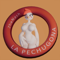 big_breasts breasts female gesture solo suggestive suggestive_gesture thick_thighs wide_hips zhenash avian bird chicken galliform phasianid 1:1 3d_(artwork) animated blender_(artwork) digital_media_(artwork) high_framerate no_sound short_playtime video
