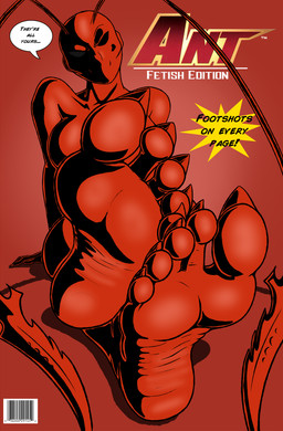 5_toes antennae_(anatomy) anthro barefoot big_feet biped black_eyes breasts claws comic_book dialogue featureless_breasts feet female foot_fetish foot_focus half-closed_eyes humanoid_feet looking_at_viewer narrowed_eyes non-mammal_breasts nude plantigrade red_body red_claws red_skin soles solo teasing text toes conditional_dnp zp92 ant arthropod hymenopteran insect 2015 absurd_res digital_media_(artwork) english_text hi_res