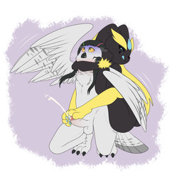 3_toes 4_fingers 4_toes anisodactyl anthro asphyxiation avian_feet balls beak bite black_beak black_body black_fur black_sclera blue_tongue bodily_fluids chokehold choking claws cum cumshot cyanosis dominant drooling duo ejaculation erection feathered_wings feathers feet fingers foot_fetish foot_play footjob foreskin fur genital_fluids genitals hair headlock highlights_(coloring) humanoid_genitalia humanoid_penis licking long_hair male male/male nude orgasm pawpads penile penis purple_eyes retracted_foreskin saliva sex shaking simple_background smile sweat tail tail_feathers talons toe_claws toes tongue tongue_bite tongue_out trembling two-footed_footjob white_body white_feathers wings yellow_body yellow_fur yellow_sclera enookie nintendo pokemon aaron_amethyst_(character) fan_character nova_(meganovav1) avian bird generation_4_pokemon horned_owl lagomorph leporid lopunny mammal owl pokemon_(species) snowy_owl true_owl 1:1 absurd_res digital_media_(artwork) hi_res source_request