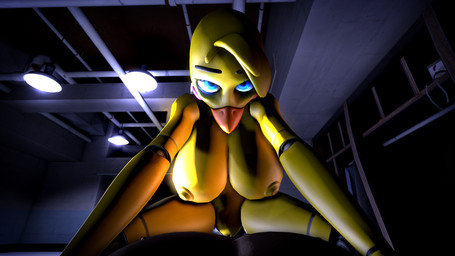 anthro beak big_breasts blue_eyes breasts cowgirl_position duo female from_front_position genitals long_legs long_torso looking_at_viewer machine nipples nude on_bottom on_top sex small_head solo_focus straddling vulva uwotinfokm8 disembowell_(modeler) five_nights_at_freddy's five_nights_at_freddy's_2 scottgames team_fortress_2 valve valve_corporation toy_chica_(fnaf) animatronic avian bird chicken galliform human mammal phasianid robot 16:9 2015 3d_(artwork) digital_media_(artwork) hi_res source_filmmaker_(artwork) widescreen