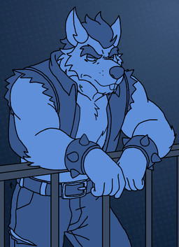 anthro bottomwear clothing humanoid_hands male outside pants solo standing meowscles_(artist) brok_the_investigator cowcat_games squealers_chief mammal murid murine rat rodent 2026