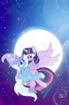 2014 blue_fur cape couple cutie_mark duo equine eye_contact female feral flying friendship_is_magic fur hair hat hi_res holidays horn horse hug lesbian mammal moon multi-colored_hair my_little_pony night pixelkitties pony purple_eyes purple_fur stars trixie_(mlp) twilight_sparkle_(mlp) two_tone_hair unicorn update valentine's_day winged_unicorn wings wizard_hat
Rating: Safe
Score: 4
User: Jatix
Date: February 14, 2014