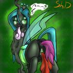 2013 absurd_res anal anal_insertion anal_penetration anal_vore anus apple_bloom_(mlp) black_body changeling cutie_mark_crusaders_(mlp) female feral friendship_is_magic glowing glowing_eyes green_background green_eyes hair half-closed_eyes hi_res insertion my_little_pony penetration plain_background pussy queen_chrysalis_(mlp) scootaloo_(mlp) shdingo sweetie_belle_(mlp) unbirthing vorarephilia vore wings
Rating: Explicit
Score: 14
User: lemongrab
Date: September 12, 2013