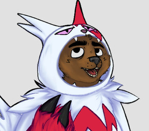 anthro clothing costume fursuit male solo unknown_artist nintendo pokemon bear generation_3_pokemon mammal pokemon_(species) zangoose hi_res