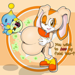 after_vore anthro asking asking_viewer breaking_the_fourth_wall clothed clothing dialogue digestion dress duo fatal_vore female female_pred footwear highlighted_text loli looking_at_viewer male male/female male_prey one_eye_closed question rumbling_stomach same_size_vore scut_tail shoes short_tail skull_and_crossbones slightly_chubby soft_vore species_in_dialogue style_emulation tail talking_to_viewer text text_emphasis vore wink winking_at_viewer yes-no_question young young_pred young_prey ritkat sega sonic_the_hedgehog_(series) charmy_bee cheese_the_chao cream_the_rabbit arthropod bee chao_(sonic) hymenopteran insect lagomorph leporid mammal rabbit 1:1 absurd_res english_text hi_res
