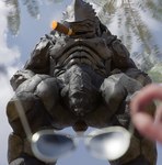 3d_(artwork) 4_balls alien balls beach big_balls big_penis bioware cigar dialogue digital_media_(artwork) electronic_arts english_text eyewear first_person_view flaccid foreskin genitals hi_res humanoid_genitalia humanoid_penis krogan looking_at_viewer looking_down looking_down_at_viewer low-angle_view male mass_effect multi_balls multi_genitalia muscular muscular_male nude open_mouth outside palm_tree penis plant pose rooking seaside sky smoking solo standing standing_over_viewer sunglasses sunny text tree worm's-eye_view