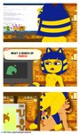 anthro balls big_penis blonde_hair blue_body blue_eyes blue_fur blue_hair blue_nipples blue_stripes breasts brown_hair computer computer_monitor computer_mouse cute_fangs dialogue dominant dominant_anthro dominant_female duo electronics erection facesitting fangs female female_on_top fur genitals glans hair half-closed_eyes head_grab human_on_anthro humanoid_genitalia humanoid_penis hypocrite interspecies looking_down male male/female male_on_bottom markings narrowed_eyes nipples on_bottom on_top penis red_glans sex sitting sitting_on_another small_breasts speech_bubble striped_body striped_fur striped_markings striped_tail stripes submissive submissive_human submissive_male tail tail_around_penis tail_fetish tail_markings tail_play tail_sex tailjob tan_balls tan_body tan_penis tan_skin teeth text yellow_body yellow_fur yellow_inner_ear pokenaito animal_crossing ankha_zone google nintendo ankha_(animal_crossing) villager_(animal_crossing) domestic_cat felid feline felis human mammal 2025 3:5 absurd_res comic english_text hi_res meme spanish_text url