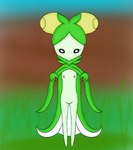 anthro clothing female flat_chested food fruit genitals nipples olive_(fruit) plant pussy solo undressing riverxa nintendo pokemon dolliv generation_9_pokemon pokemon_(species) hi_res