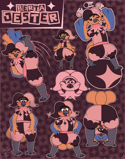 ambiguous_anthro ambiguous_gender anthro ball blush clothing clown confusion cursed cursed_clothing doodlepage hand_on_hip jester juggle juggler juggling raised_leg shocked epsipep roberta_puddin_(epsipep) avian bird kakapo parrot strigopoid absurd_res hi_res icon portrait