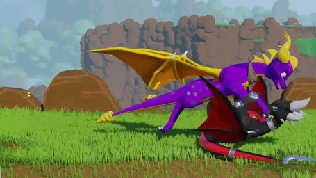 2_horns 6_horns annoyed black_body blue_eyes claws cliff countershading dominant dominant_female duo falling female female_dominating_male female_on_top feral forest happy horn male male/female male_on_bottom multi_horn on_bottom on_top orange_wings pinned pinned_to_ground plant purple_body purple_eyes purple_scales red_body red_countershading red_scales scales scratching_chin teeth tree white_horn wing_claws wings wrestling yellow_body yellow_countershading yellow_horn yellow_scales brent_walters_studio activision european_mythology mythology spyro_the_dragon balloonist_spyro cynder spyro dragon mythological_creature mythological_scalie scalie western_dragon 2023 3d_(artwork) 3d_animation animated digital_media_(artwork) hi_res short_playtime sound webm