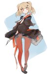 blonde_hair bottomwear clothing female footwear hair holding_pan jacket looking_at_viewer shoes skirt smile solo standing topwear wide_hips mikojin arknights hypergryph studio_montagne gummy_(arknights) animal_humanoid bear humanoid mammal mammal_humanoid ursid_humanoid 2020 hi_res