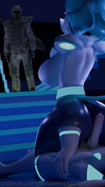 4_fingers 5_fingers accessory annoyed anthro anthro_on_anthro armchair armor awkward awkward_moment bashful big_breasts big_butt big_collar big_nose black_clothing black_eyes blue_body blue_clothing blue_hair blush bookshelf boots breasts bulletproof_vest butt camo chair clothed clothing collar confusion container cord_tail crossed_arms crossed_legs cup dialogue dialogue_box dominant dominant_female drinking_glass empty_eyes explosion eyelashes eyewear female female_on_top finger_gun fingerless_gloves fingers flattered floating floating_hands footwear frown furniture genitals gesture glass glass_container glass_cup glasses gloves glowing glowing_eyes glowing_markings goblet grid grid_floor grinding group hair hair_accessory hairband hand_gesture hands_on_hips hands_on_legs handwear headgear helmet high_heeled_boots high_heels holding_object hot_dogging humanoid_genitalia humanoid_penis humor inside interrupted kneeguards kneeling laugh lipstick looking_away low_framerate machine makeup male male/female markings mask medium_hair melee_weapon mullet multicolored_eyewear multicolored_glasses multiple_angles multiple_poses music nude_male on_top pantsless partially_clothed_anthro partially_clothed_female pauldron penis plug pointing pointy_nose pose pouch_(clothing) power_cable puppet sex shoes shoulder_pads sitting slicked_back_hair smile sound_effects speech_bubble stairs standing surprise sword tail teeth text text_in_eyes thick_thighs throwing throwing_object uncomfortable upset visor_helmet waving weapon white_body white_clothing white_face wine_glass yellow_eyes turborenegade cryptiacurves_(modeler) sykonejo_(modeler) deltarune undertale_(series) bass_boosted_soldier queen_(deltarune) relsei_(ralsei746) spamton_g._spamton tasque_manager darkner human humanoid mammal robot 3d_(artwork) 3d_animation 9:16 alternate_version_at_paywall animated cool_colors digital_media_(artwork) english_audio english_text hi_res long_playtime meme sound watermark webm