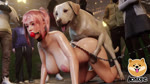16:9 2023 3d_(artwork) animal_genitalia animal_penis animated balls being_watched bestiality big_breasts big_butt bodily_fluids bonkdoge_3d bouncing_breasts bouncing_butt breasts butt canid canine canine_genitalia canine_penis canis chain chained crowd cum cum_in_pussy cum_inside detailed_background digital_media_(artwork) domestic_dog female female_on_feral feral from_behind_position gag gagged genital_fluids genitals gesture group hair hand_gesture high_framerate honoka_(doa) human human_on_feral human_penetrated interspecies knot looking_at_another male male/female mammal nipples nude penetration penis pink_hair pussy recording sex short_playtime sound street sweat tiktok v_sign vaginal vaginal_penetration webm widescreen