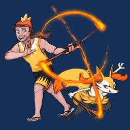 ambiguous_anthro ambiguous_gender anthro biped clothed clothed_human clothed_male clothing digitigrade dipstick_tail duo elemental_manipulation fire fire_manipulation fire_performance front_view hat headgear headwear holding_object holding_stick male markings nude_ambiguous nude_anthro on_one_leg open_mouth open_smile performance_art plantigrade simple_background smile snout standing stick tail tail_markings transparent_background spyromancy nintendo pokemon pokemon_trainer braixen canid generation_6_pokemon human mammal pokemon_(species) 1:1 2018 alpha_channel colored digital_drawing_(artwork) digital_media_(artwork) hi_res shaded