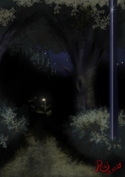 anthro bodily_fluids forest genital_fluids genitals holidays male muscular night plant precum solo tree pecicz halloween mythology canid canine mammal mythological_canine mythological_creature werecanid werecanine werecreature werewolf animated