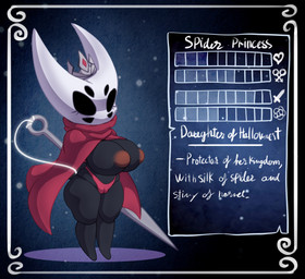 big_nipples breasts camel_toe cape chart clothed clothing erect_nipples female genital_outline nipples panties puffy_nipples solo text thick_thighs topless underwear vulva_outline weapon wide_hips azura_inalis hollow_knight_(franchise) princess_and_conquest team_cherry fan_character hornet_(hollow_knight) animal_humanoid arthropod arthropod_humanoid humanoid insect insect_humanoid 2021 digital_media_(artwork) english_text hi_res