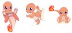 air6ornepig anal anal_penetration animal_genitalia anus blush bodily_fluids charmander charmeleon cum cum_inside cum_while_penetrated duo erection feral fire flaming_tail generation_1_pokemon genital_fluids genital_slit genitals hi_res male male/male male_penetrated male_penetrating male_penetrating_male nintendo nude penetration penis pokemon pokemon_(species) restraints sex simple_background solo_focus spread_slit spreader_bar tail white_background