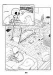 2016 animated_skeleton bed bone c-puff clothed clothing comic english_text furniture hi_res humanoid male sans_(undertale) skeleton speech_bubble teeth text undead undertale undertale_(series) url