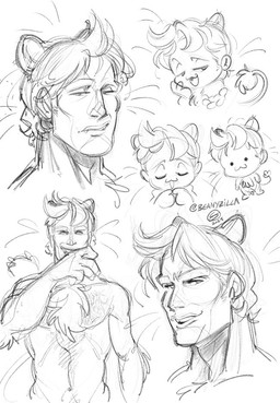 body_hair cheekbones chest_hair chest_tuft fangs hair humanoidized lips male nude solo tail teeth tuft whiskers zillabean mufasa:_the_lion_king kiros mads_mikkelsen animal_humanoid felid felid_humanoid humanoid lion_humanoid mammal mammal_humanoid pantherine pantherine_humanoid monochrome sketch