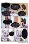 2:3 bandage bastriw brown_eyes canid canine canis clothing comic dialogue domestic_dog english_text female fernando_(bastriw) green_eyes hi_res hospital male mammal mother_(lore) mother_and_child_(lore) mother_and_son_(lore) nico_(bastriw) parent_(lore) parent_and_child_(lore) parent_and_son_(lore) son_(lore) text url wolf