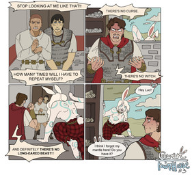 angry anthro bodypaint breasts casual_exposure climbing_through_window clothed clothing cuddling dialogue featureless_breasts female group male outside speech_bubble text through_window topless toffee_32 gwen_(toffee_32) lucas_(toffee_32) animal_humanoid human humanoid lagomorph lagomorph_humanoid leporid_humanoid mammal mammal_humanoid rabbit_humanoid absurd_res comic english_text hi_res
