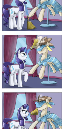 angry attack blue_eyes broom cleaning cleaning_tool clothing curtains cutie_mark dress duo eyes_closed female feral frown fur glowing hair hat headgear headwear hitting horn insect_wings inside long_hair lying magic mannequin open_mouth purple_hair scared sitting sleeping solo_focus tongue white_body white_fur window wings otakuap friendship_is_magic hasbro my_little_pony mythology fluffy_the_bringer_of_darkness rarity_(mlp) arthropod equid equine insect lepidopteran mammal moth mythological_creature mythological_equine unicorn absurd_res digital_media_(artwork) hi_res
